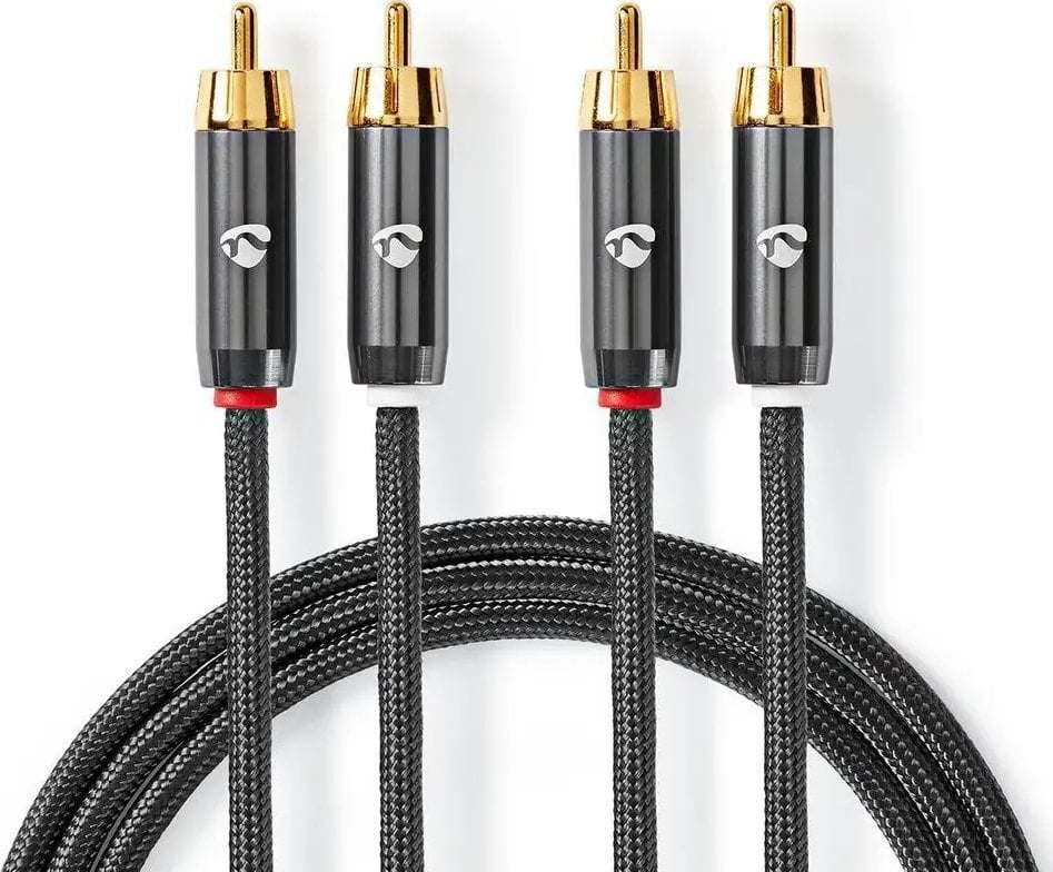 Kabel Nedis Kabel Nedis Profigold 2x RCA (cinch) 5m
