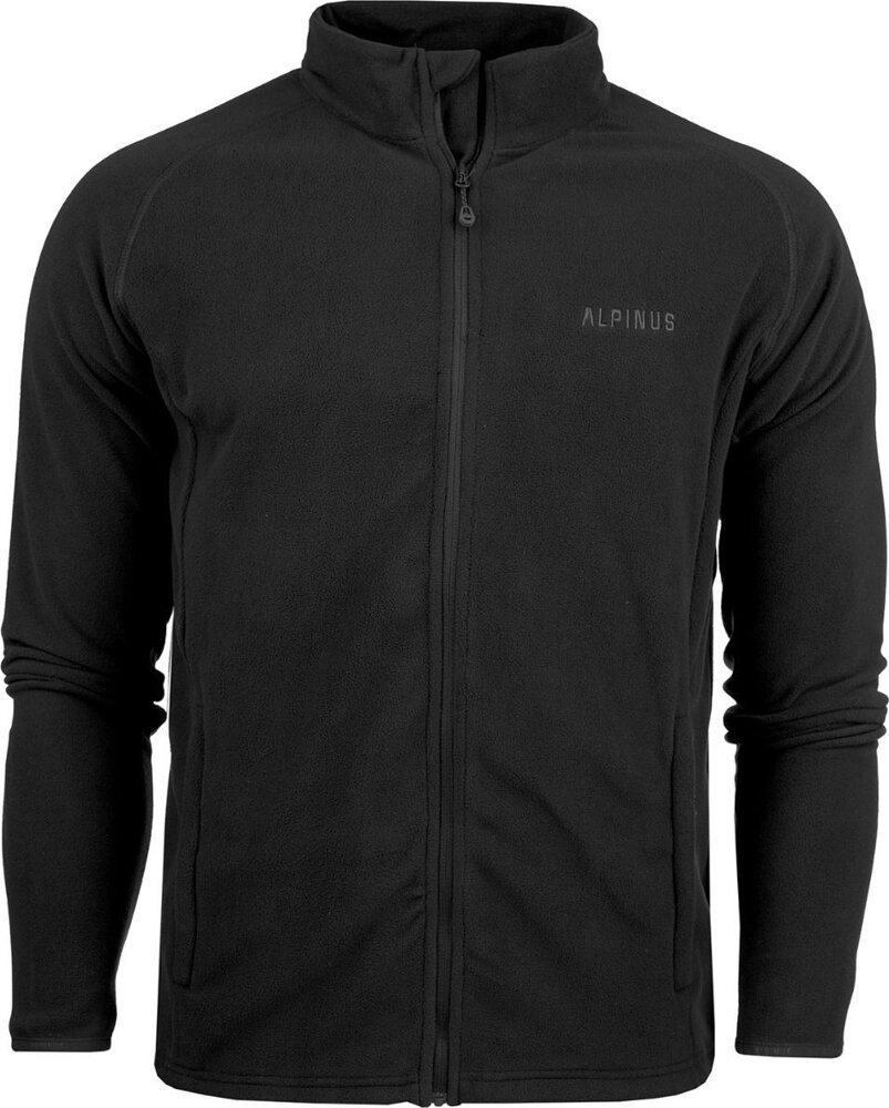 Alpinus Bluza polarowa męska Alpinus Kerkis full zipper czarna, Tactical MK18884 2XL