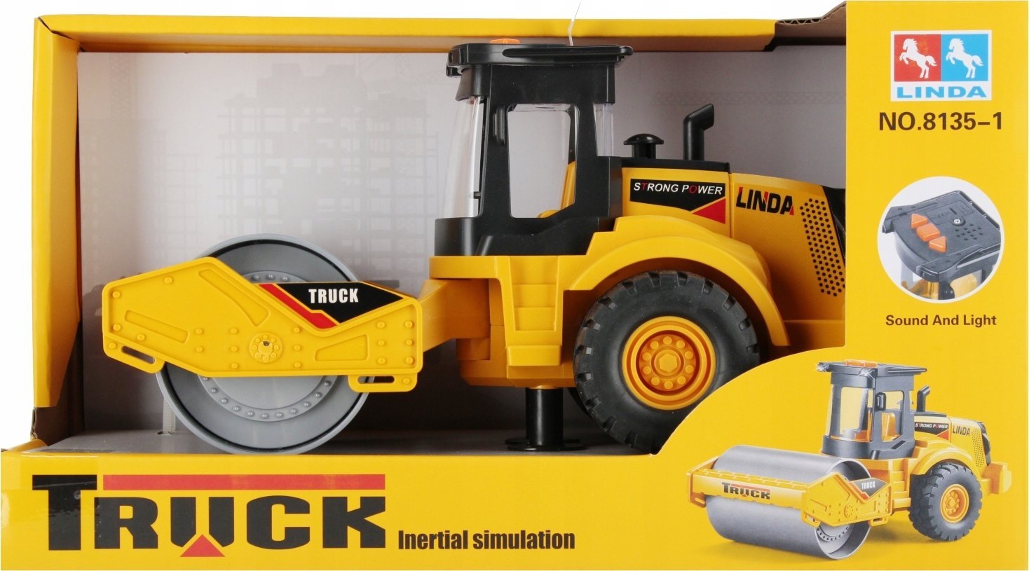 Mega Creative MASZYNA BUD WALEC DZ/SW P/B 31X17X14 MC WB 12/24