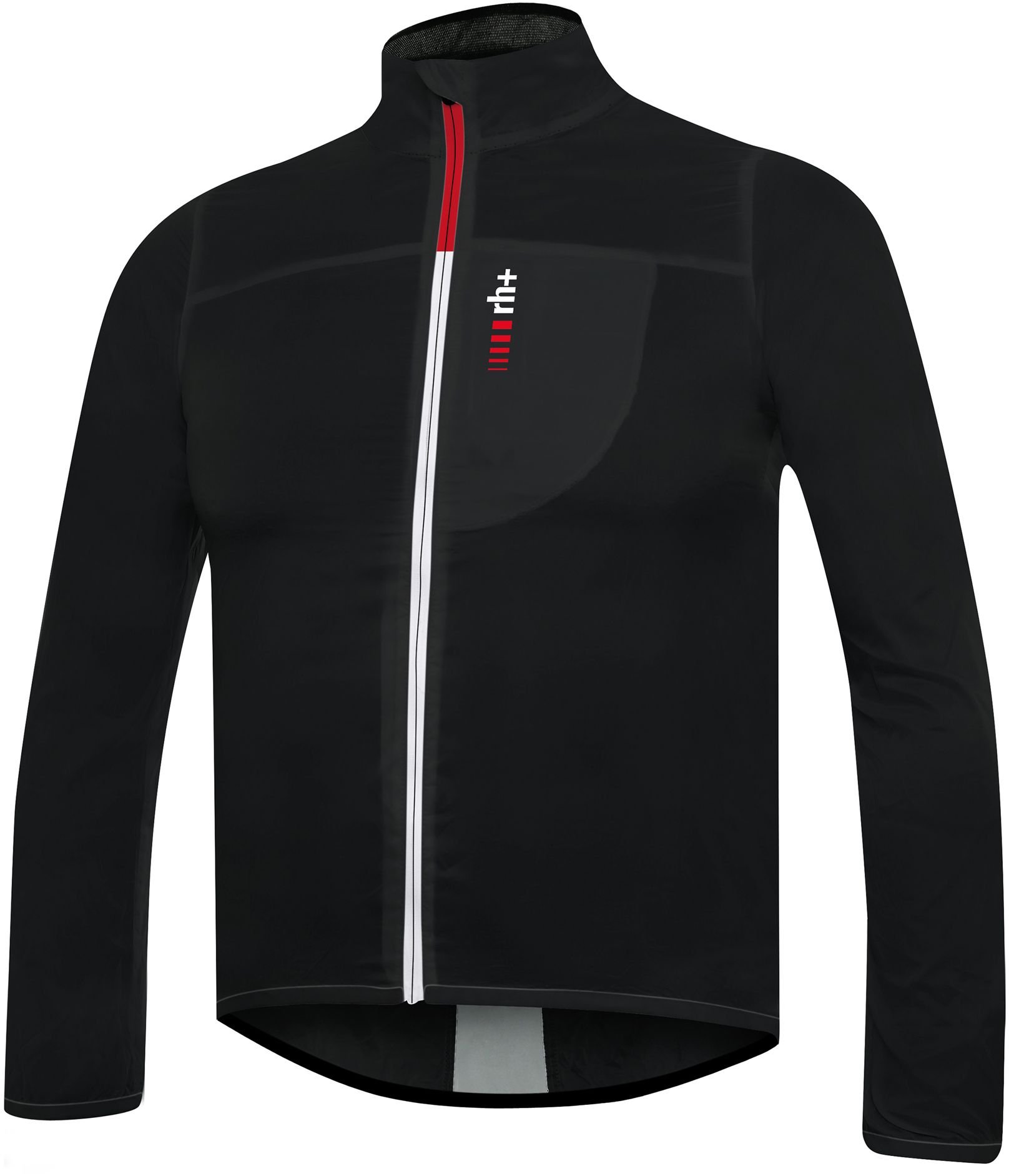 RH+ Kurtka męska ZERO WIND SHELL Jacket black-white r. L (SSCU364)