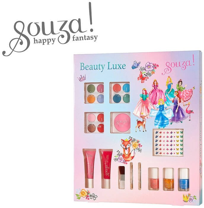 Souza Kosmetyki do makijażu dla dzieci zestaw 13 el. Beauty Luxe