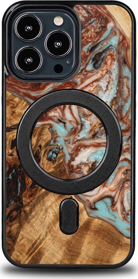 BeWood Etui Bewood Unique na iPhone 13 Pro - Planets - Jowisz z MagSafe