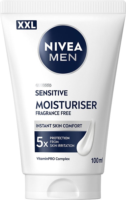 Nivea MEN Sensitive Krem Nawilżający XXL 100ml dla Wrażliwej Skóry