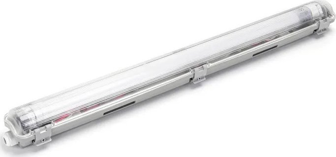 Lampa sufitowa Aigostar Lampa oprawa hermetyczna z jedną neutralną świetlówką 0,6m 9W komplet Lampa oprawa hermetyczna z jedną neutralną świetlówką 0