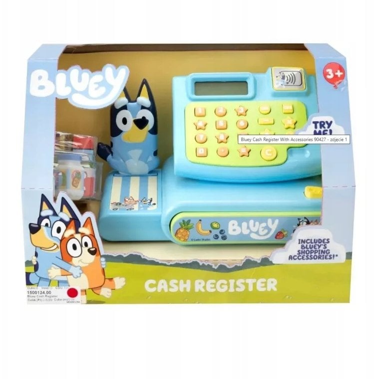 Bluey Cash Register w/accessories