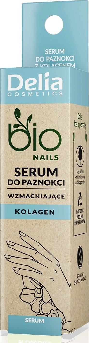 DELIA Bio Nails Wzmacniające serum do paznokci z kolagenem 11 ml