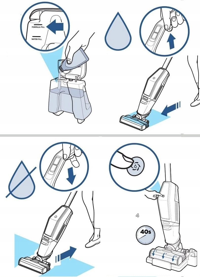 BISSELL CrossWave C3 Pro odkurzacz pionowy na mokro sucho 3w1 3555N nowy