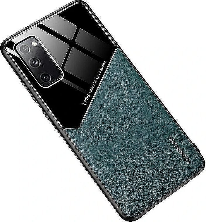 Mocco Lens Leather Back Case for Samsung Galaxy A42 5G Green