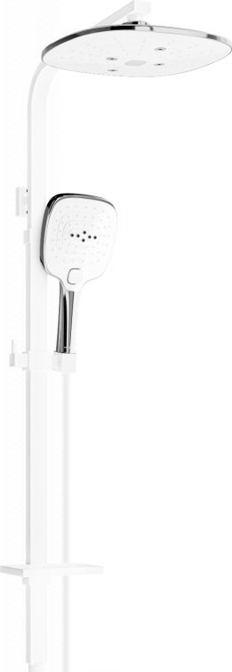 Zestaw prysznicowy Mexen Mexen Q17 kolumna prysznicowa biała/chrom - 798171795-21