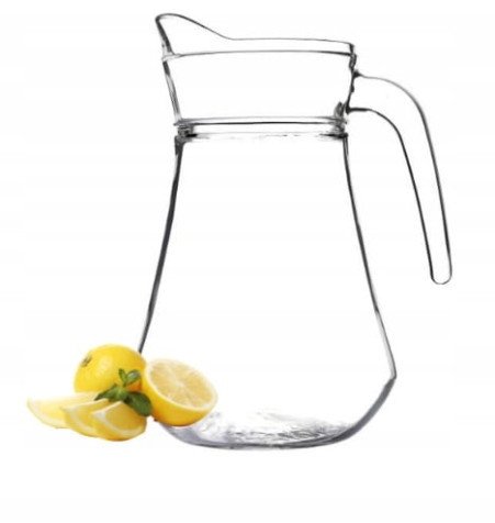 Dzbanek do wody szklany 1,5L gładki