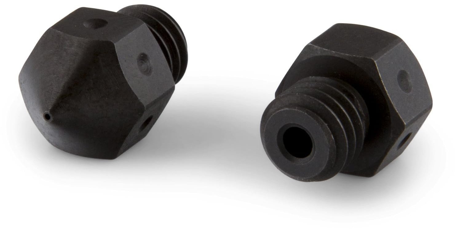 PrimaCreator MK8 grūdinto plieno ekstruderio antgalis 0.4 mm - 1 vnt