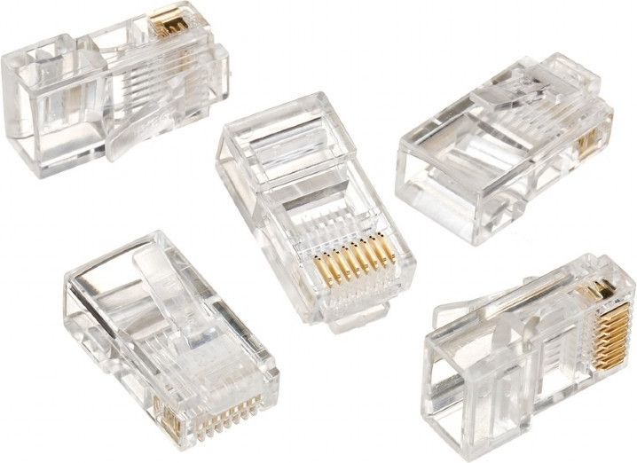 Gembird wtyk RJ45, na kat. 5e, 30U'' (10 szt.)LC-8P8C