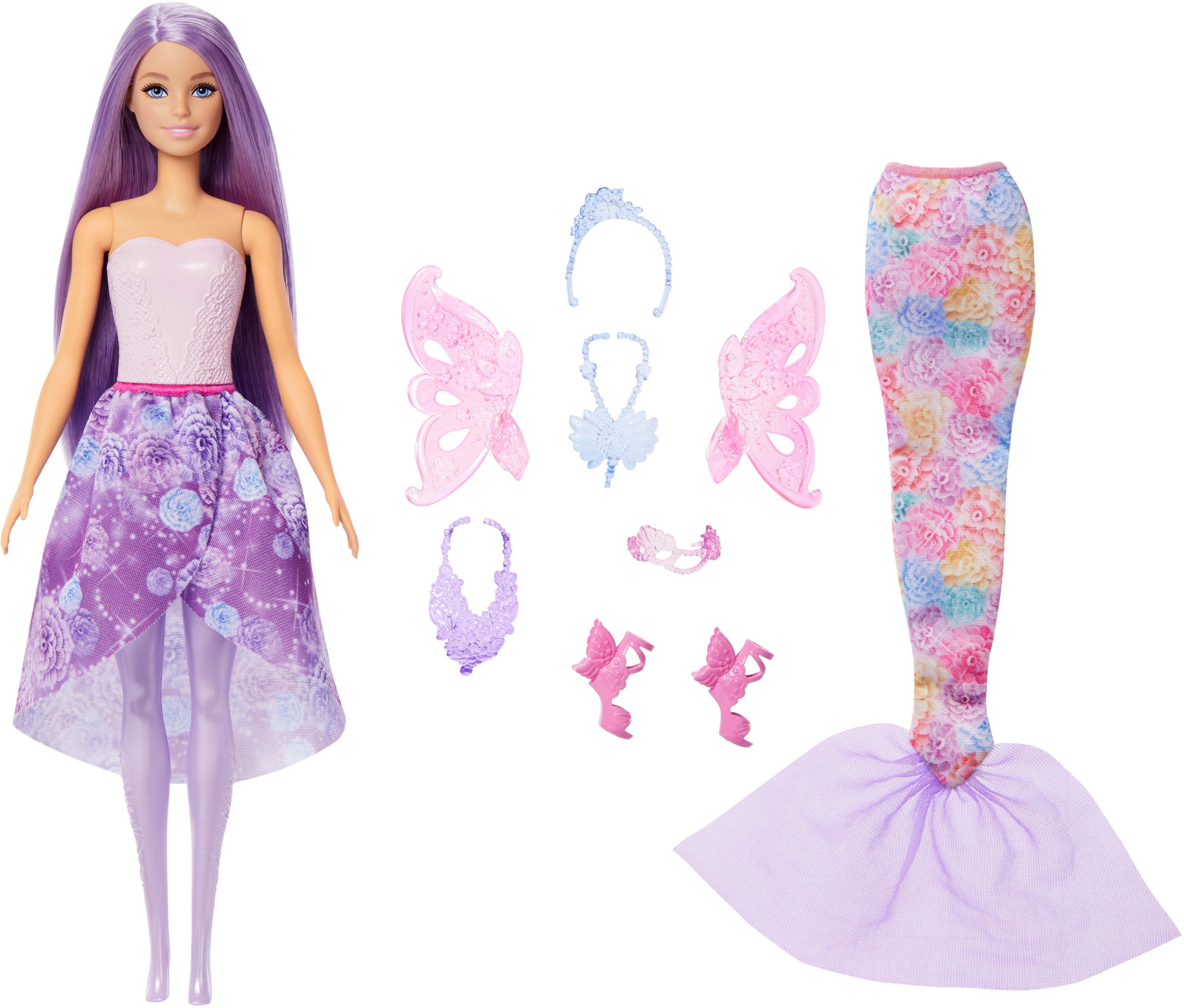 Lalka Barbie Mattel Fantasy Magiczna wróżka/syrenka (JCP74)