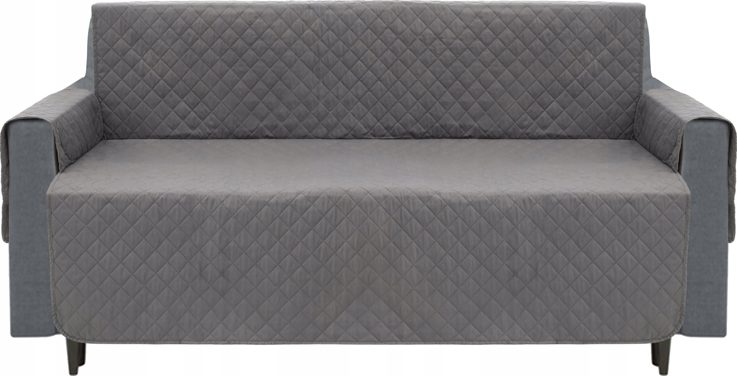 DOGGY 150 cm POKROWIEC PARIS NA KANAPĘ SZARY