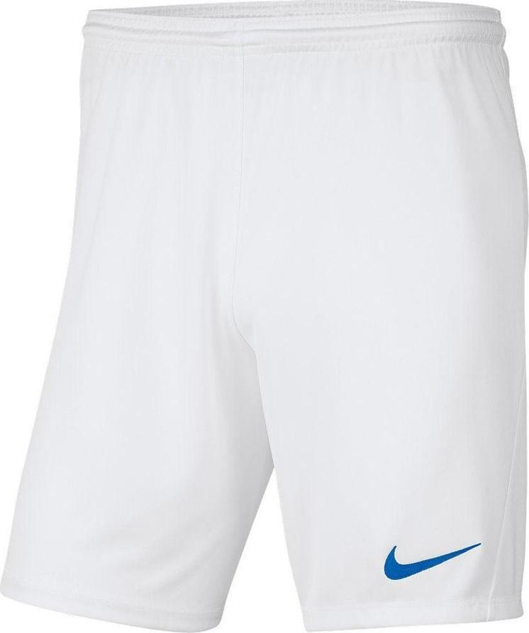 Nike Spodenki Nike Y Park III Boys BV6865 104 BV6865 104 biały S (128-137cm)