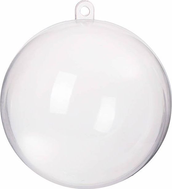 Springos Bombka akrylowa 10cm kula plastikowa decoupage UNIWERSALNY