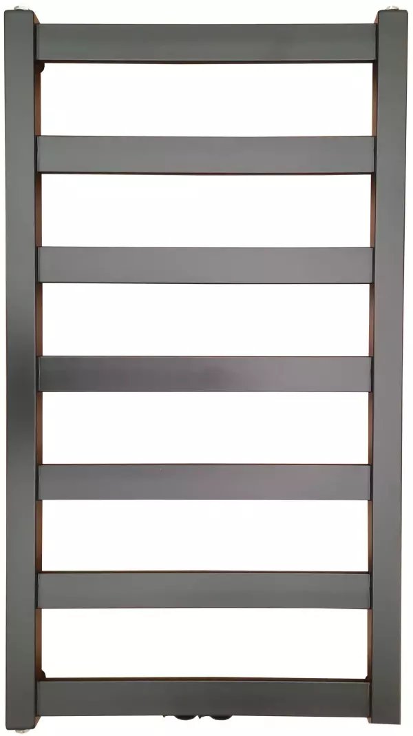 Grzejnik łazienkowy Hydroland GRZEJNIK ŁAZIENKOWY RYOKO 1420X540 ANTRACYT PRZYŁ. ŚRODK. // GRŁ-G/R-1420X540-AN