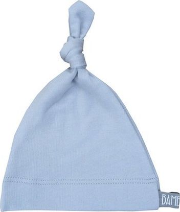 BAMBOOM Czapeczka bambusowa dla niemowlaka elf Niebieska 0m+ BAMBOOM