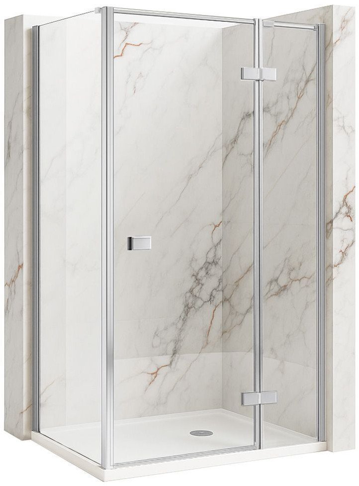 Kabina Prysznicowa Rea Atlas 120x80 Chrom