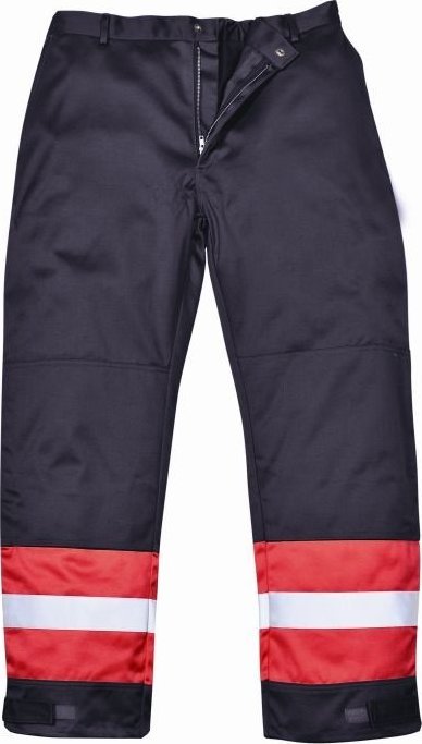 Portwest FR56 - spodnie robocze do pasa Bizflame Plus trudnopalne i antystatyczne - granatowo-niebieski (royal) 3XL