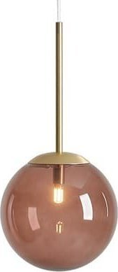 Lampa wisząca Aldex Wisząca lampa nad stół Bosso 1119XS40_CK Aldex ball brązowa mosiądz