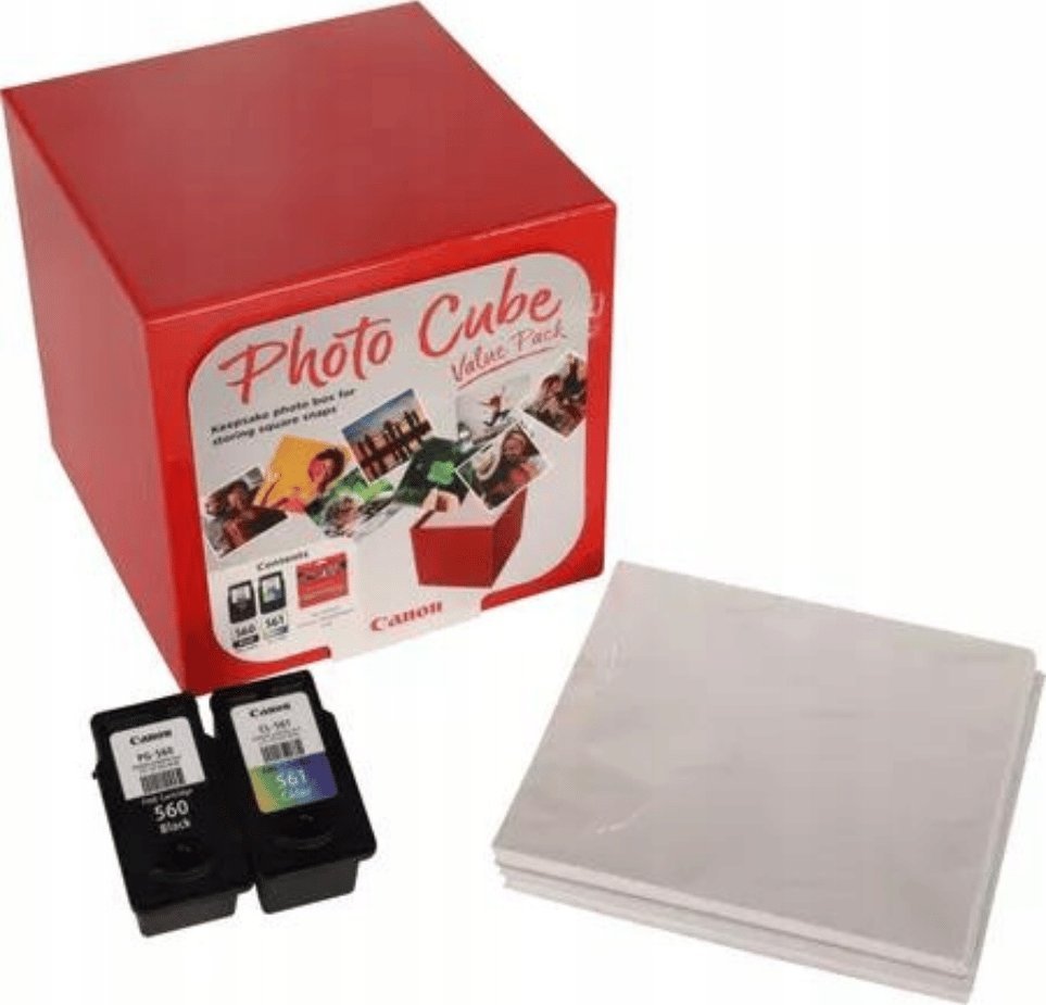 Tusz Canon Canon PG-560 / CL-561 Photo Cube Value Pack PP-201 13x13cm 40 sh.