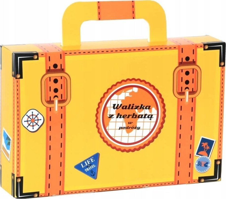 Cup&You Nietuzinkowy czarny zaparzacz w zestawie z herbatą