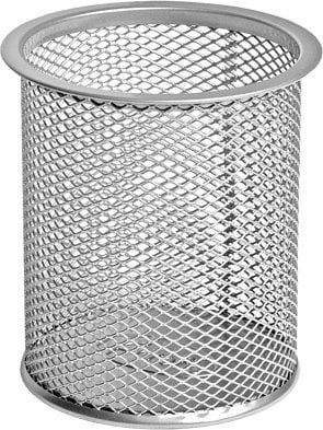 Forofis Przybornik na długopisy Ø79mm FOROFIS 91301 srebrny metalowy