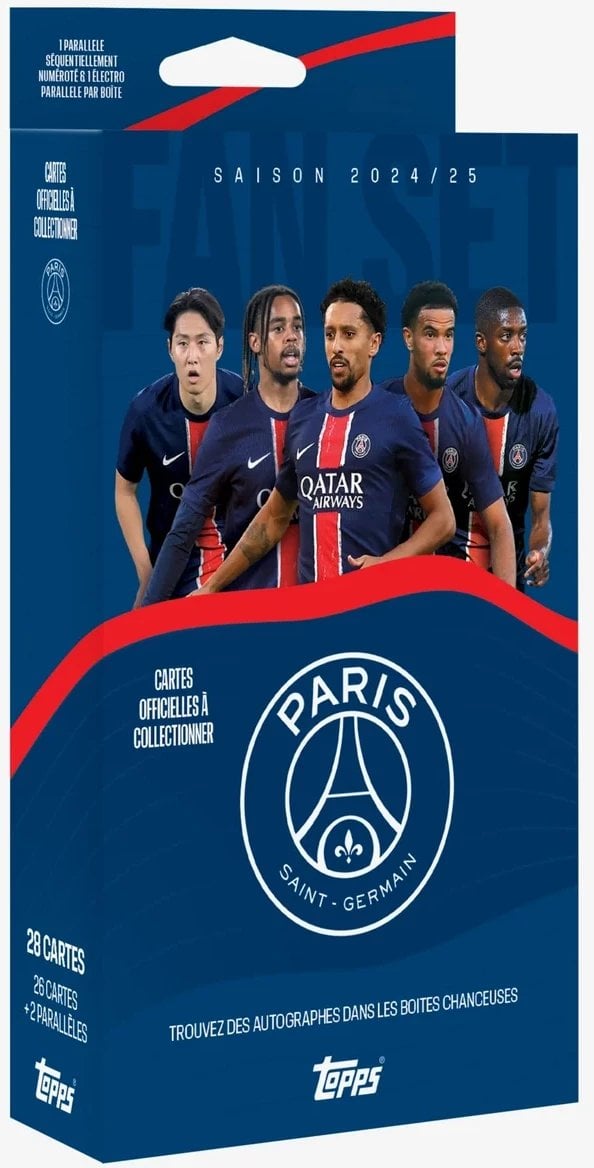 TOPPS PSG FAN SET 24/25