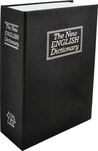 Iso Trade Sejf kasetka ukryta w książce na zamek 18cmx11,5cm