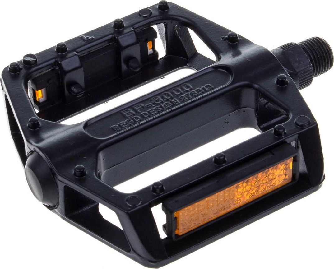 Italbike Pedał BMX NBP-8000 aluminiowa 9/16" czarne Uniwersalny