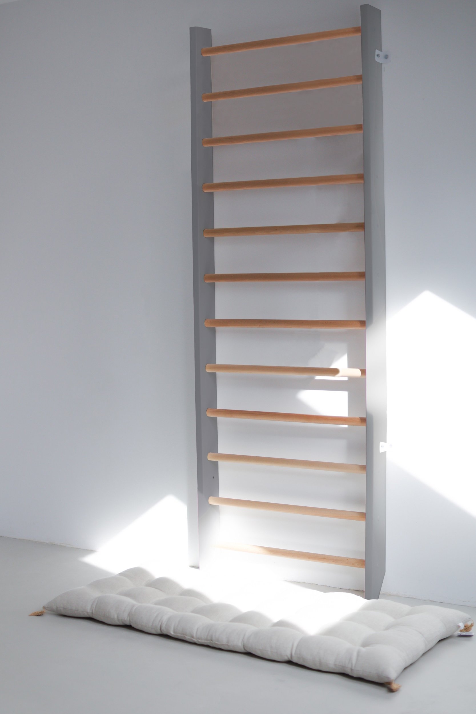 Małpiszon drabinka gimnastyczna klasyczna szara 230x80 cm