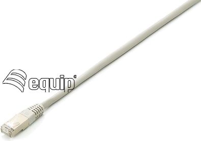 Equip Patchcord Cat6a, S/FTP, 20m, szary (605609)