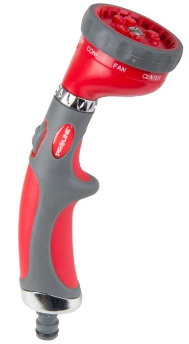 Pro-Line Zraszacz prosty metalowy DELUXE z 9-cio stopniową regulacją strumienia wody - 99365