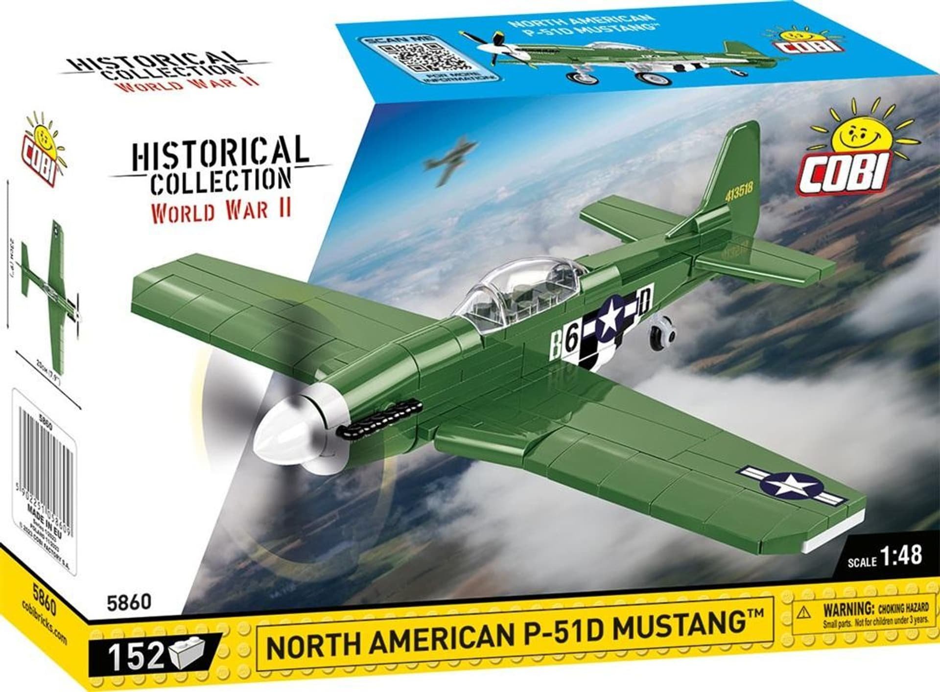Cobi HC WWII North American P-51D Mustang
