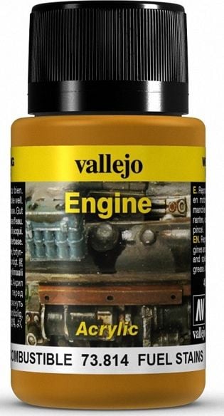 Vallejo Engine Effects Fuel Stains / zacieki olejowe uniwersalny