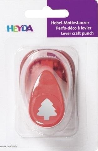 Dziurkacz ozdobny średni 17mm choinka