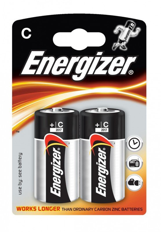 Energizer Bateria C / R14 2 szt.