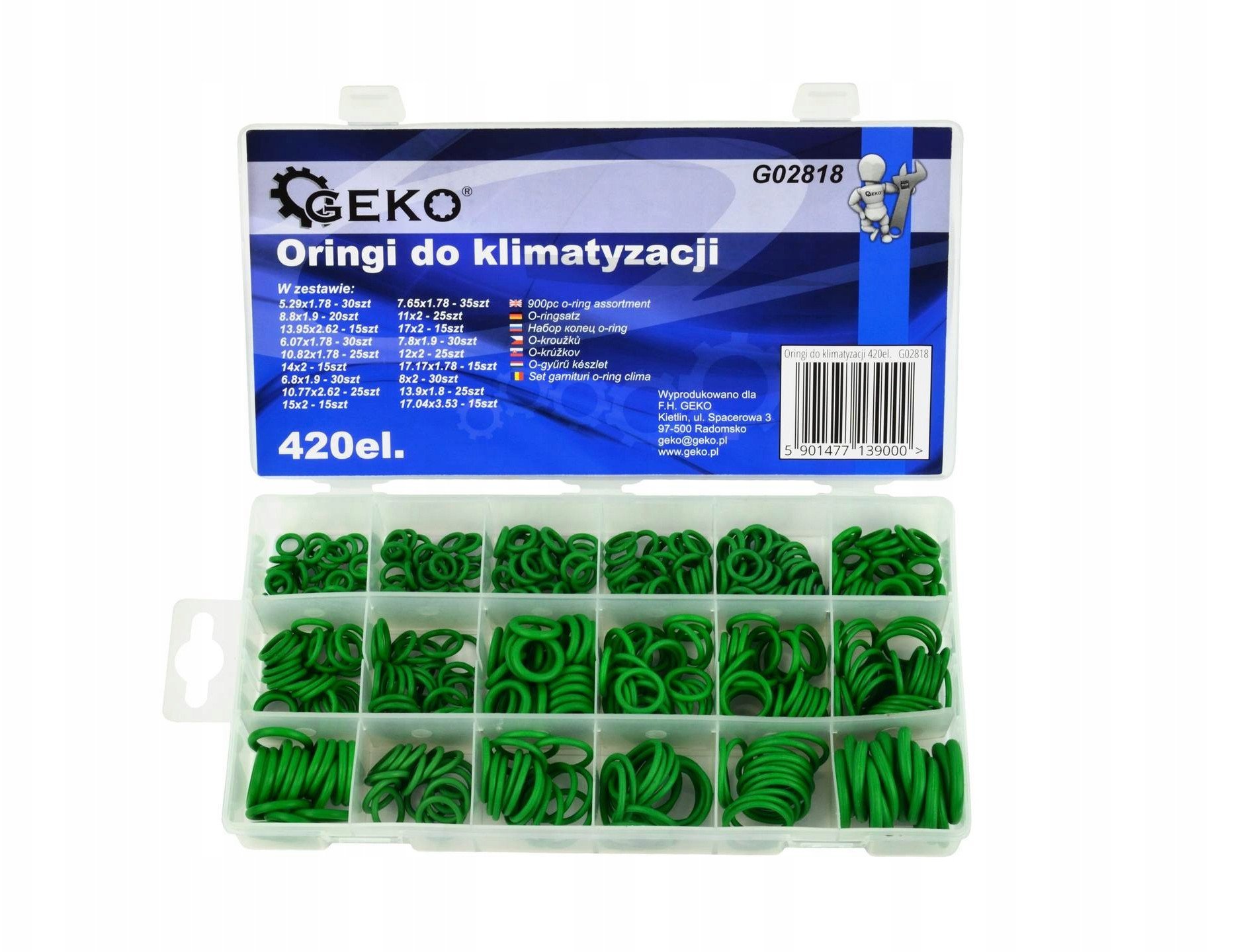 Oringi do klimatyzacji 420el.(24)