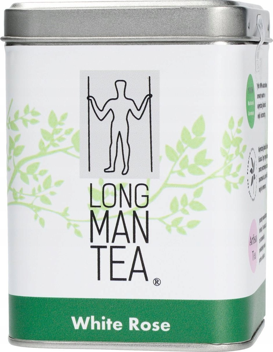 Long Man Tea Long Man Tea - White Rose - Herbata sypana - Puszka 100g