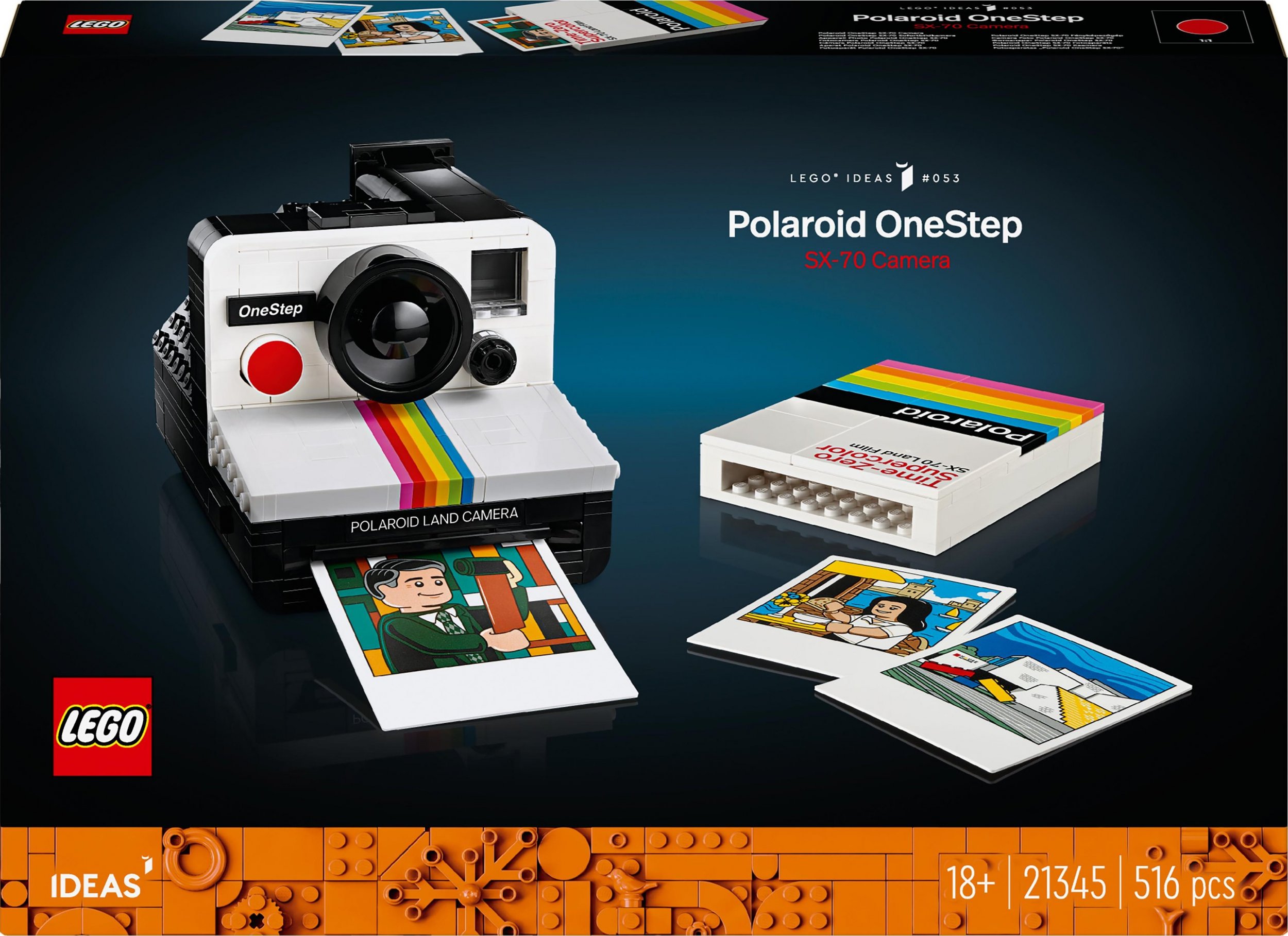 LEGO Ideas Aparat Polaroid OneStep SX-70 (21345)