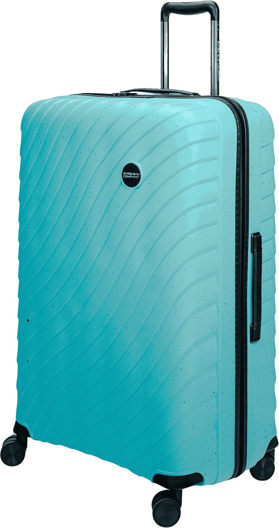 Duża walizka SwissBags Ocean 75 cm niebieski