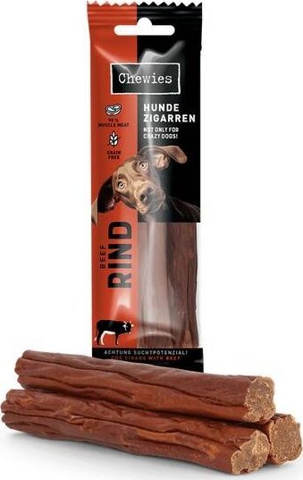 Chewies Chewies Hundezigarren Rind - wołowina 75g