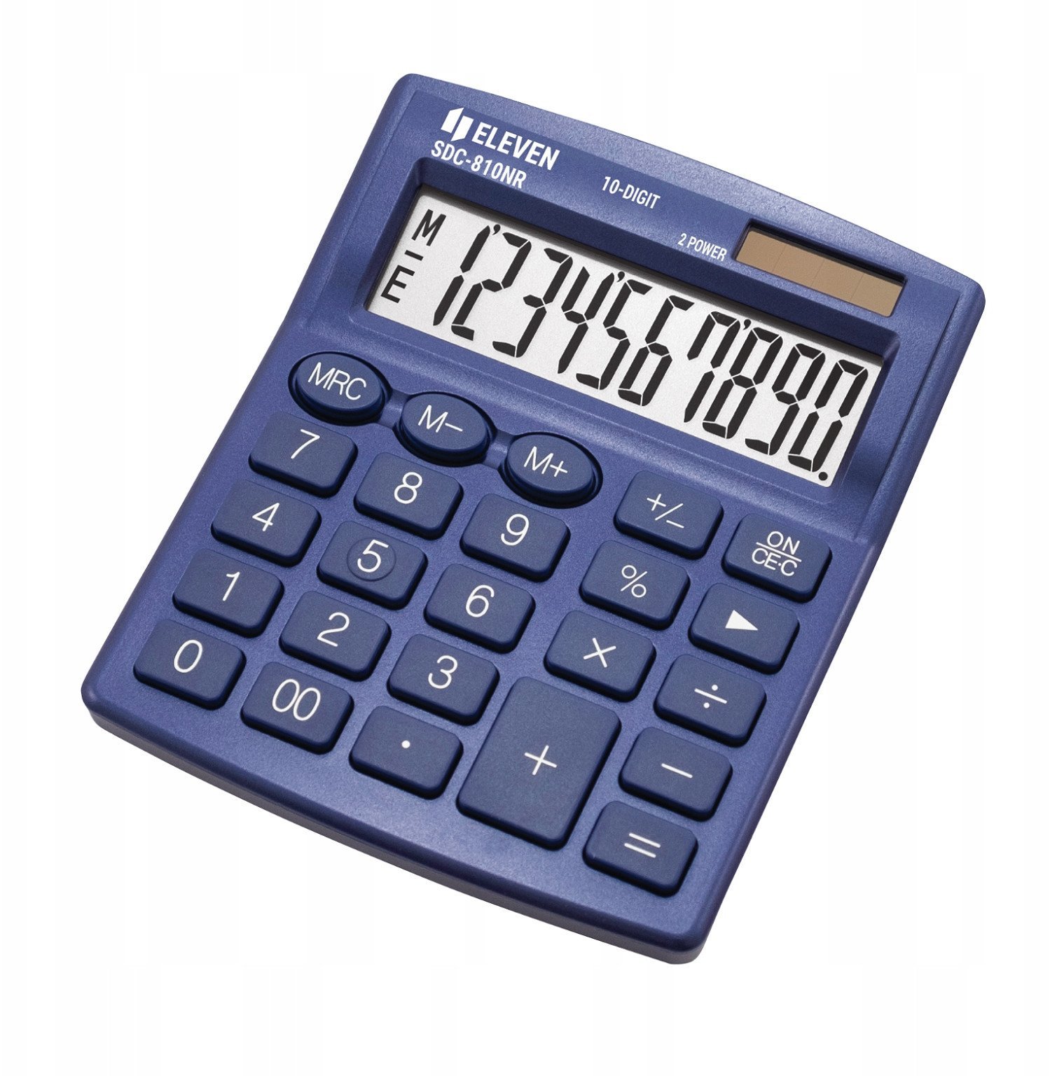 Kalkulator Eleven kalkulator biurowy 10-pozycyjny niebieski SDC810NRNVE
