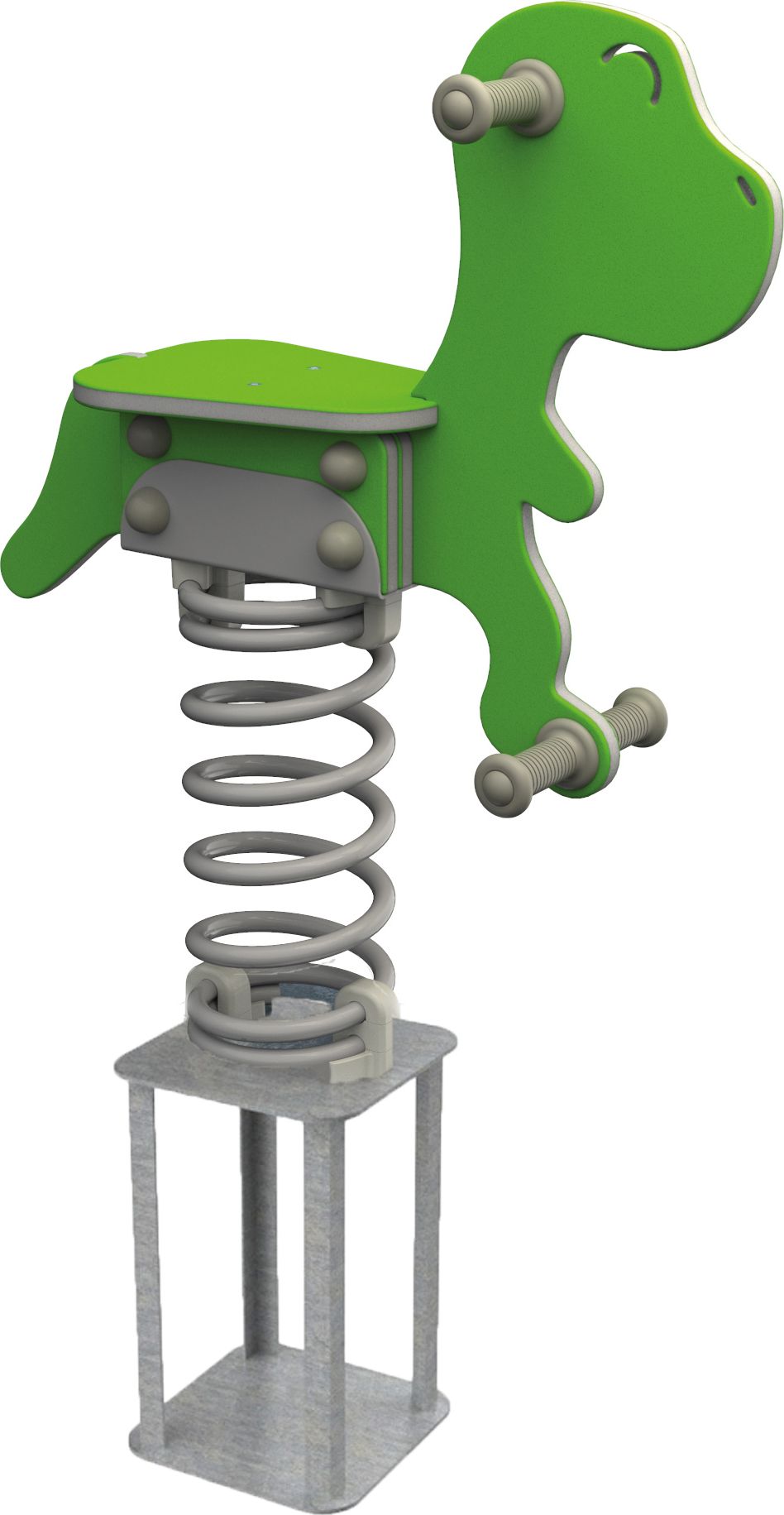 Huśtawka KBT Bujak na sprężynie ogrodowy tyranozaur (177.005.001.001)