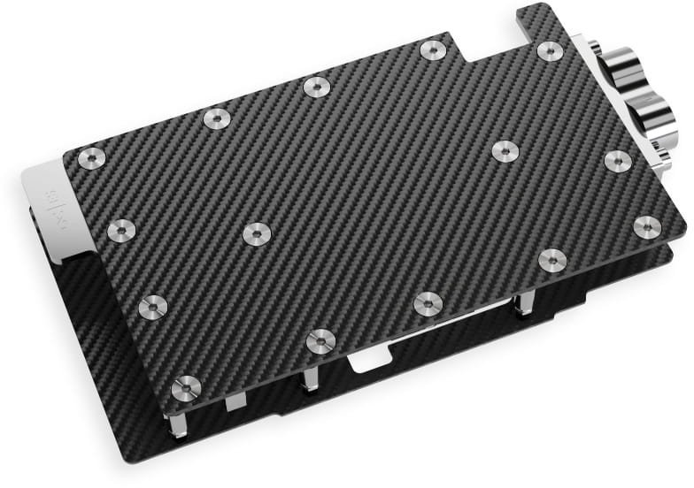 Alphacool ES RTX 5080 Reference 1-Slot-Design GPU-Wasserblock mit Backplate - Kupfer