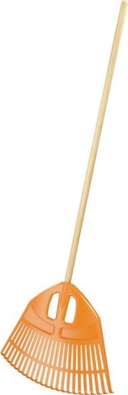 Prosperplast Grabie do liści Expert 49.6 cm pomarańczowe (IGR3-R585)