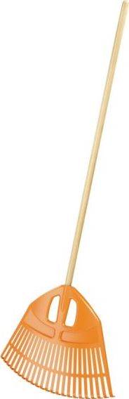 Prosperplast Grabie do liści Expert 49.6 cm pomarańczowe (IGR3-R585)