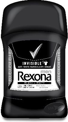 Rexona Men Invisible Black + White Dezodorant sztyft 50ml