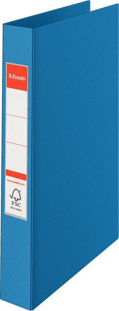 Segregator Esselte Vivida 2-ringowy A4 42mm niebieski (10K011C)